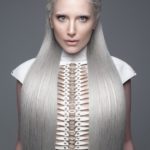 ‘ANTI-ORDINARY’ Campaign for Fudge Professional, photography by Luke Nugent, Spine Dress by Monika Bereza