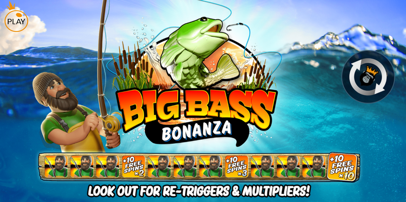 Large Bass Bonanza Slot Review - 96% RTP, Jackpots & Bonuses